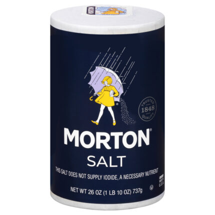 Morton, Salt, Case Of 24, 26 Oz