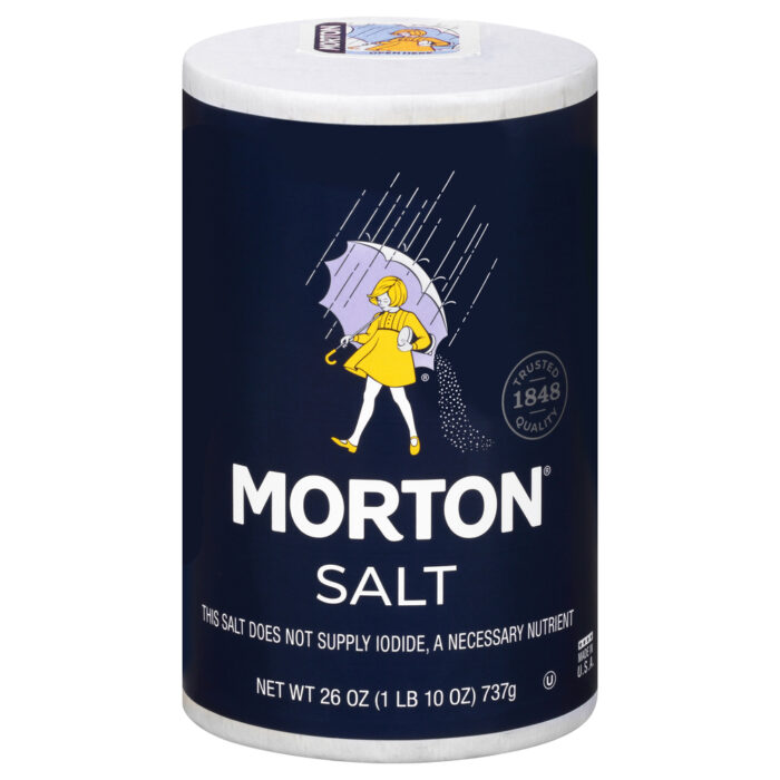 Morton, Salt, Case Of 24, 26 Oz - Image 1