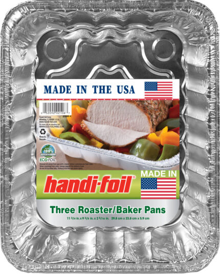 Handi Foil, Roaster Baker Pan, Case Of 12, 3 Ct