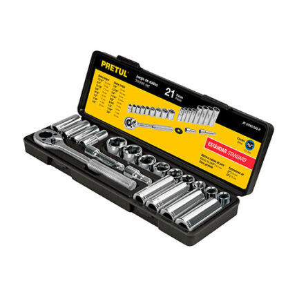 *** 3/8" Drive Std Socket Set 21 Pcs                         Special Order Item (Extended Lead Time 35-50 Days)