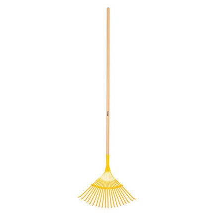 20 Tines Metal Leaf Rake Pretul