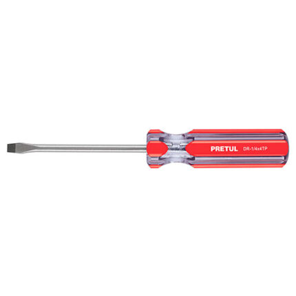 1/4X4" Slotted Screwdriver Pvc Pretul