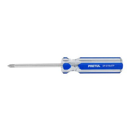 3/16X3" Phillips Screwdriver Pvc Pretul