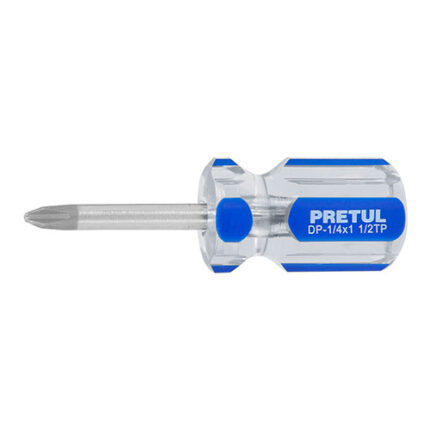 1/4X1 1/2" Phillips Screwdriver Pvc Pretul