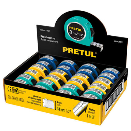 9Ft Measuring Tapes Colors Display
