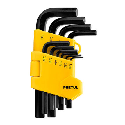 L-Key Std Hex Wrench Set 10 Pieces