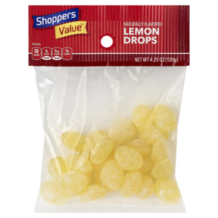 Shoppers Value, Lemon Drops, Case Of 12, 4.25 Oz