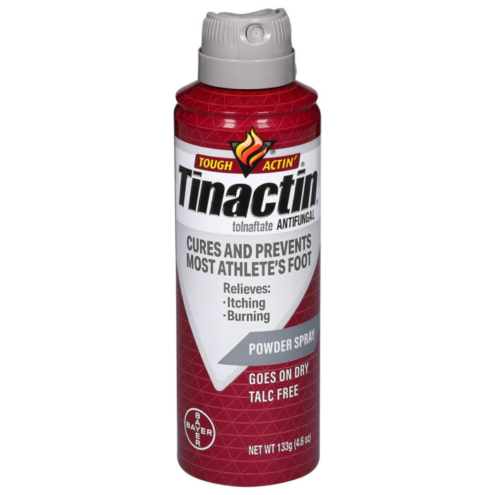 Tinactin, Cures Most Athlete'S Foot Antifungal Powder Spray, Case Of 3, 4.6 Oz - Image 1