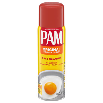 Pam, No-Stick Original Cooking Spray, Case Of 12, 6 Oz