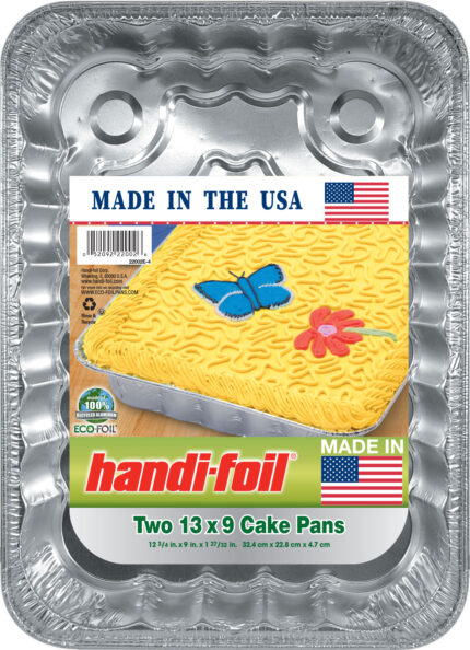 Handifoil, Cake Pan 13 In X 9 In, Case Of 15, 2 Ct
