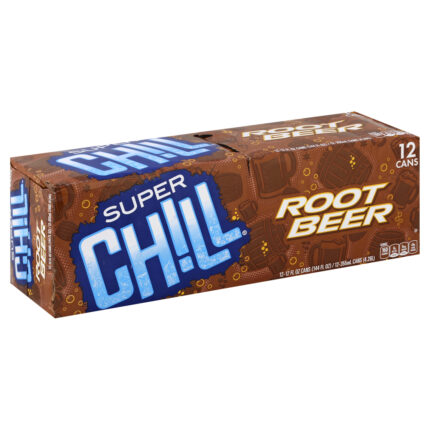 Super Chill, Root Beer, Case Of 2, 144 Fl Oz