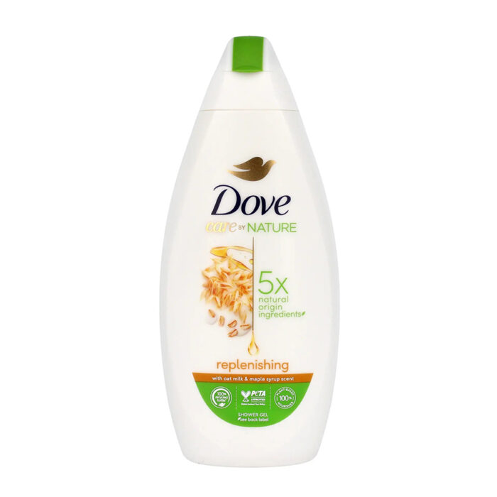 Dove Body Wash 400 Ml / 13.5 Oz Replenishing With Oat Milk & Maple Syrup - Image 1