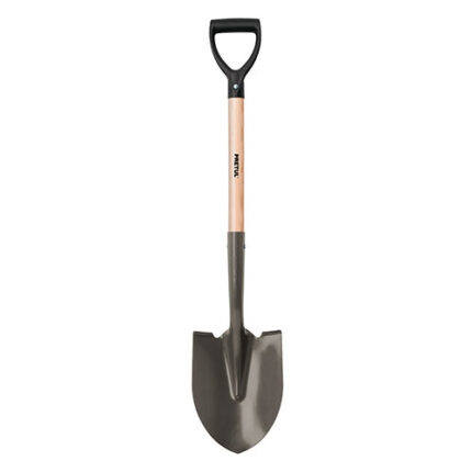 D-Grip Handle Round Point Shovel Pretul