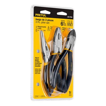 Pliers Set 3 Pieces Pretul