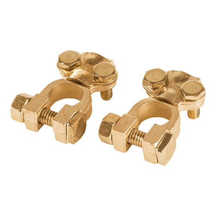 Top Post, Brass Battery Terminal, 2 Pc