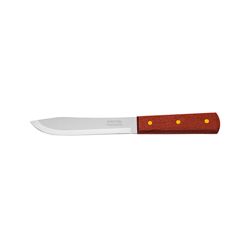 23076.jpg 6", Wood Handle, Cooking Knife - Image 1