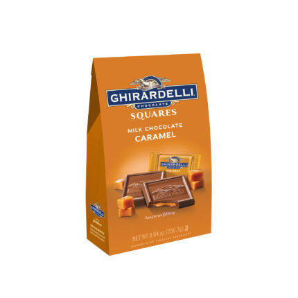 Ghirardelli, Milk Chocolate Caramel Squares, Case Of 6, 5.32 Oz