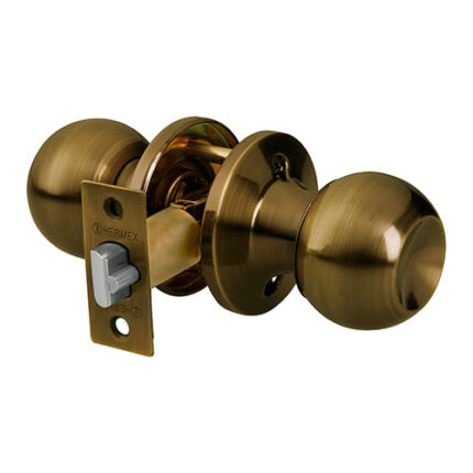 Knobset Lock Tubular Antique Entrance