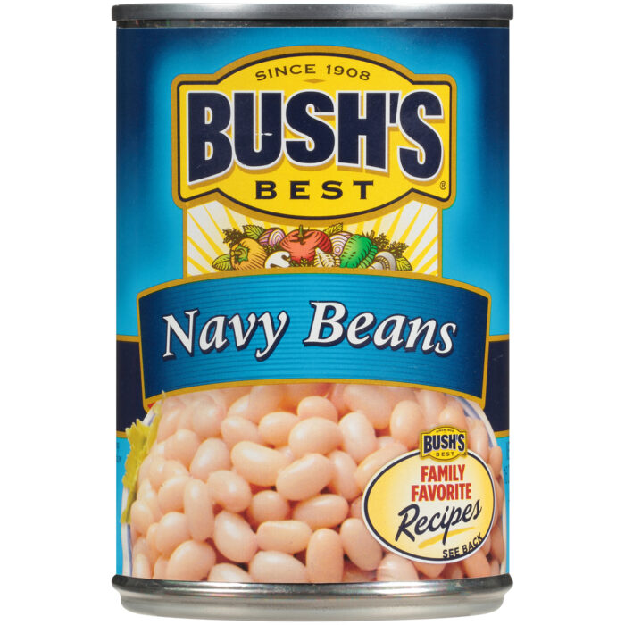 Bush'S, Navy Beans Can, Case Of 12, 16 Oz - Image 1