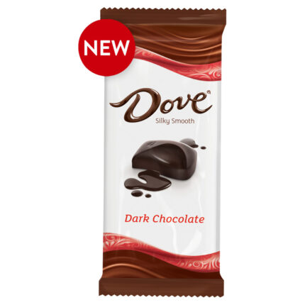 Dove, Silky Smooth Dark Chocolate Candy Bar, Case Of 12, 3.3 Oz