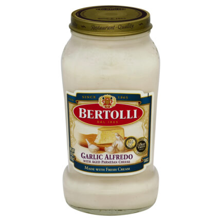 Bertolli, Garlic Alfredo With Aged Parmesan Cheese Sauce, Case Of 12, 15 Oz
