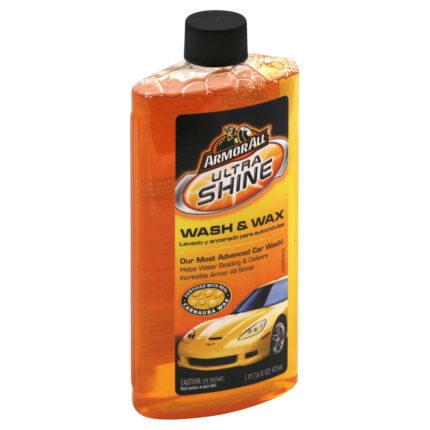 Armor All, Ultra Shine Wash And Wax, Case Of 6, 16 Fl Oz