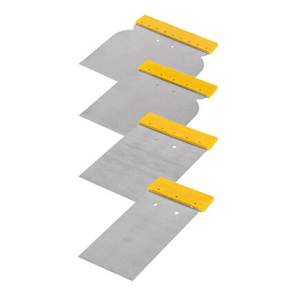 4 Flex Scraper Wedge Set