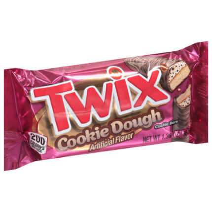 Twix, Cookie Dough Cookie Bars, Case Of 20, 1.36 Oz