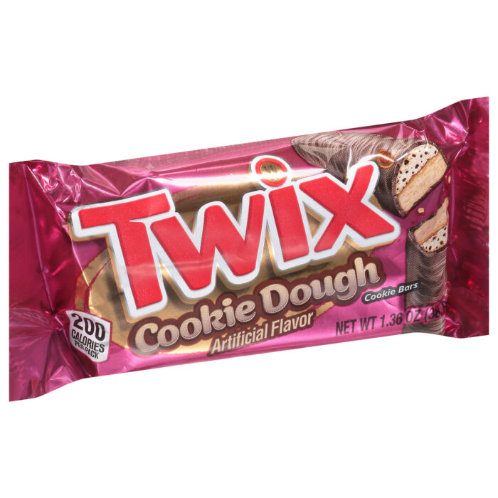 Twix, Cookie Dough Cookie Bars, Case Of 20, 1.36 Oz - Image 1