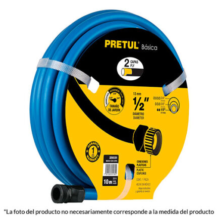 49.2 Ft, 1/2", Water Hose, Pretul