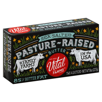 Vitalf Butter,Family Farms,Saltd 8 Oz