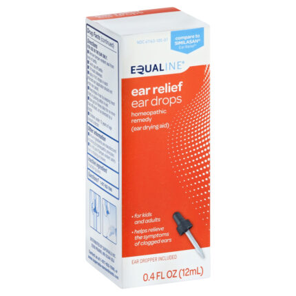 Equaline, Ear Relief Ear Drops, Case Of 6, .4 Fl Oz