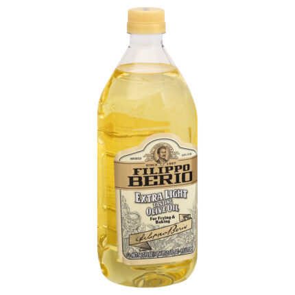 Filippo Berio, Extra Light Olive Oil, Case Of 6, 50.7 Fl Oz
