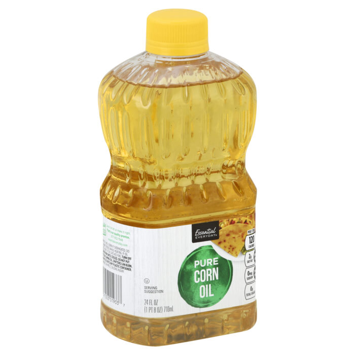 Essential Everyday, Pure Corn Oil, Case Of 12, 24 Fl Oz - Image 1