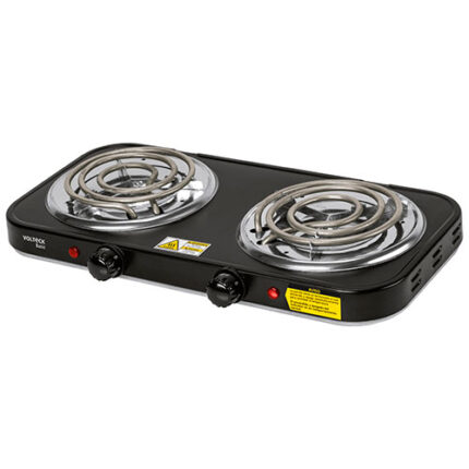 *** Electric Double Burner, Volteck                         Special Order Item (Extended Lead Time 35-50 Days)