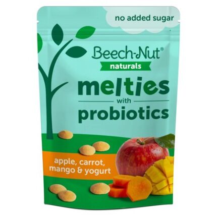 Beech-Nut, Beech Nut Naturals Melties With Probiotics Apple Carrot Mango And Yogurt, Case Of 7, 1 Oz