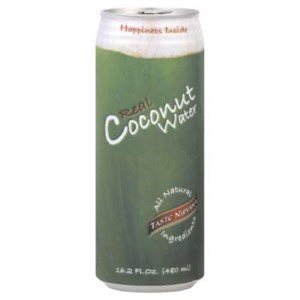 Tnrvna Coconut Water,Real,Can 16.2 Fz