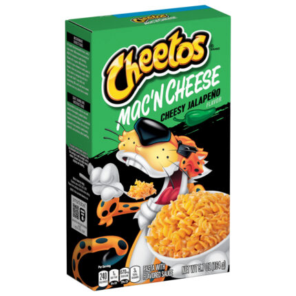 Cheetos, Mac'N Cheese Pasta Cheesy Jalapeno Flavor, Case Of 12, 5.7 Oz