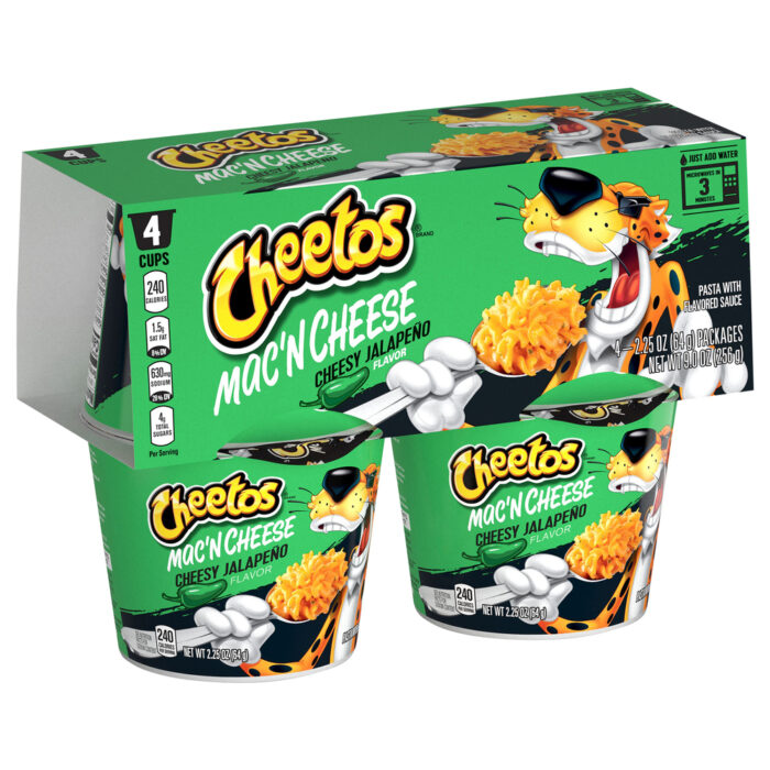 Cheetos, Mac'N Cheese Pasta Cheesy Jalapeno Flavor Sauce, Case Of 6, 9 Oz - Image 1