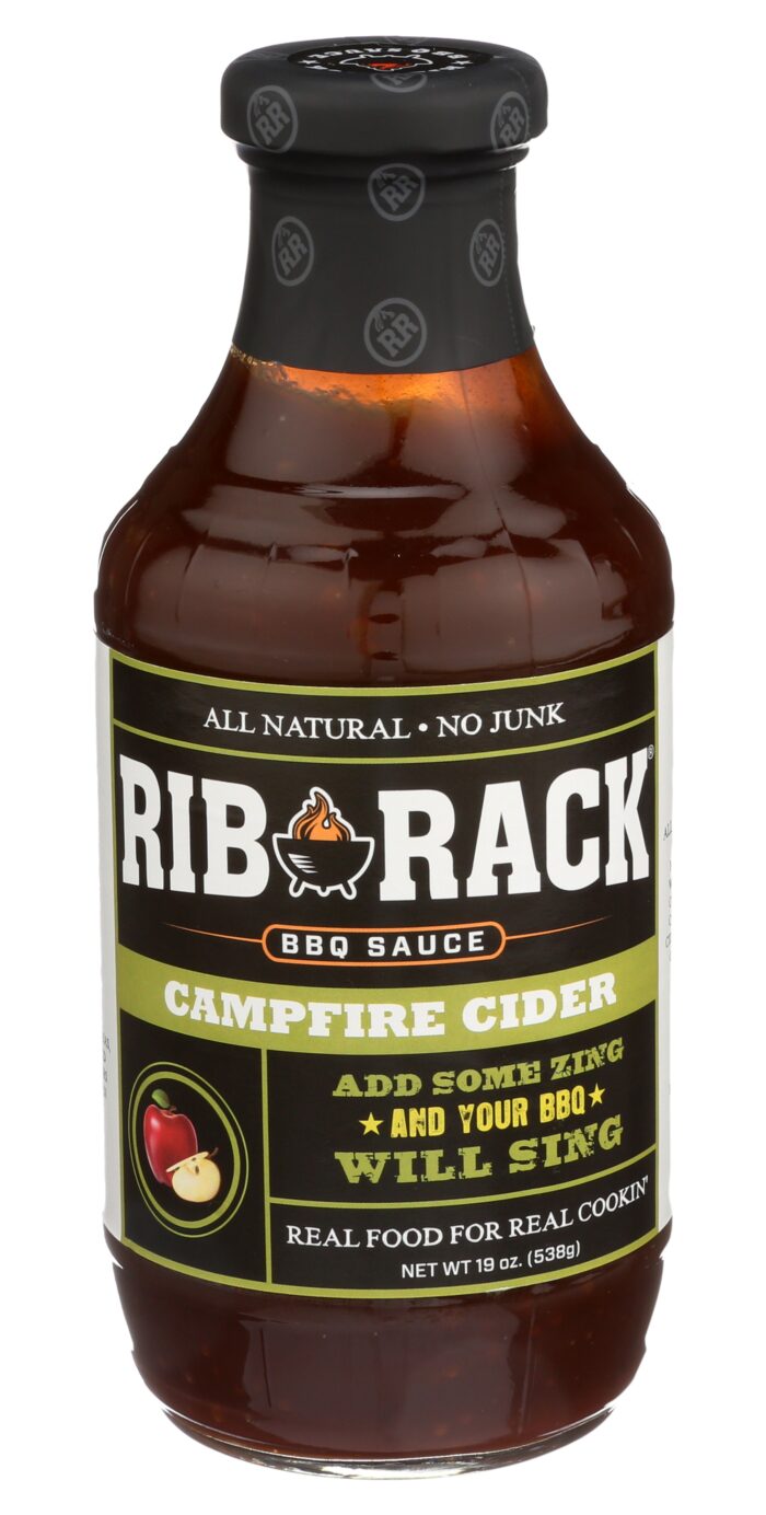 Ribrck Bbq Sauce,Campfire Cider 19 Oz - Image 1