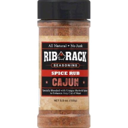 Ribrck Spice Rub,Cajun 5.5 Oz