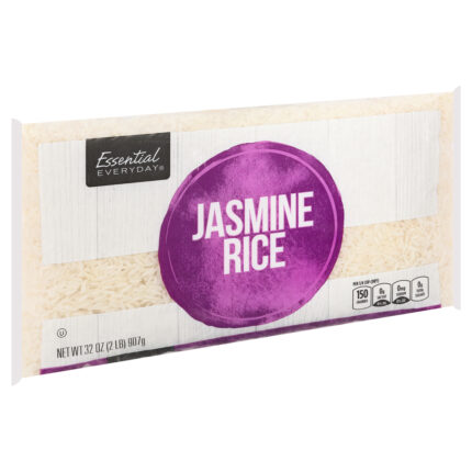 Essential Everyday, Jasmine Rice, Case Of 12, 32 Oz