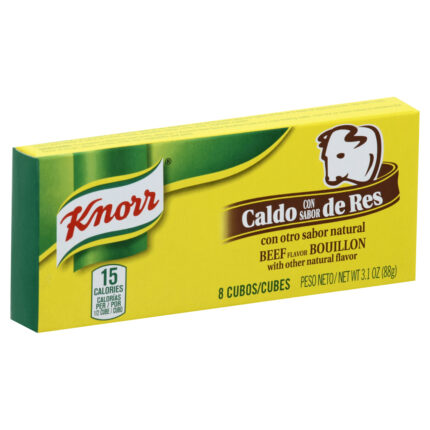 Knorr, Beef Flavor Bouillon, Case Of 24, 3.1 Oz