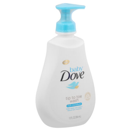 Dove, Tip To Toe Wash Rich Moisture , Case Of 4, 13 Fl Oz
