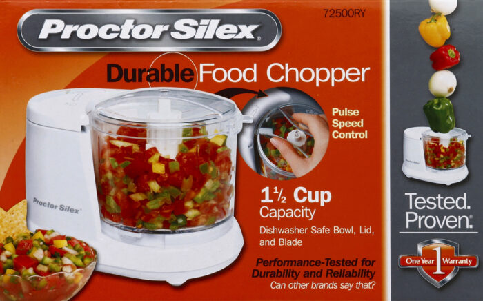 Proctor Silex, Durable Food Chopper Pulse Speed Control, Case Of 6, 1 Ct - Image 1