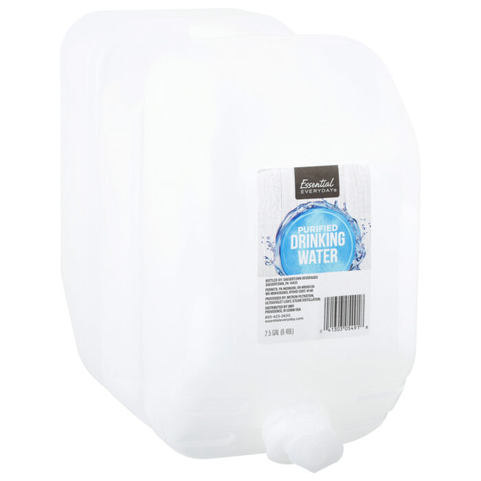 Essential Everyday, Purified Drinking Water, Case Of 2, 320 Fl Oz - Image 1