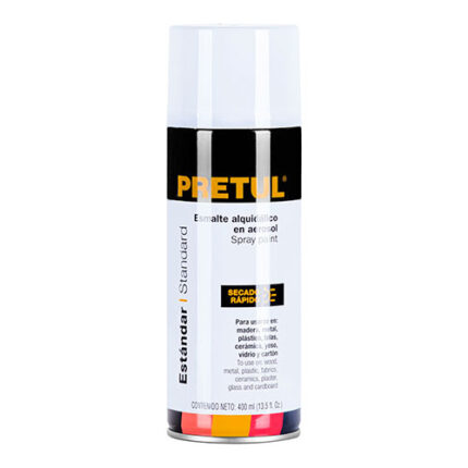 Bright White, Spray Paint Can, Pretul