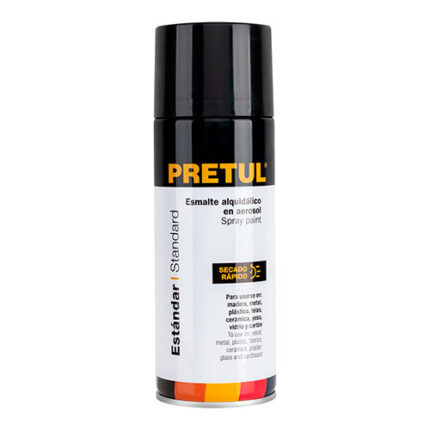 Matte Black Spray Paint Can, Pretul