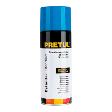 Sky Blue Spray Paint Can, Pretul