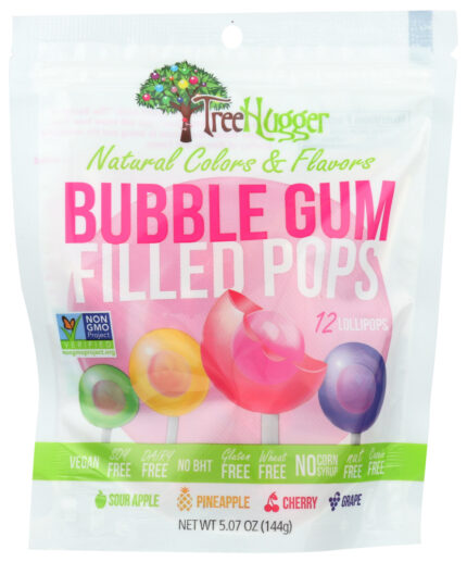 Trehug Lolipop,Gum Fil,Asrt,12Ct 5.07 Oz